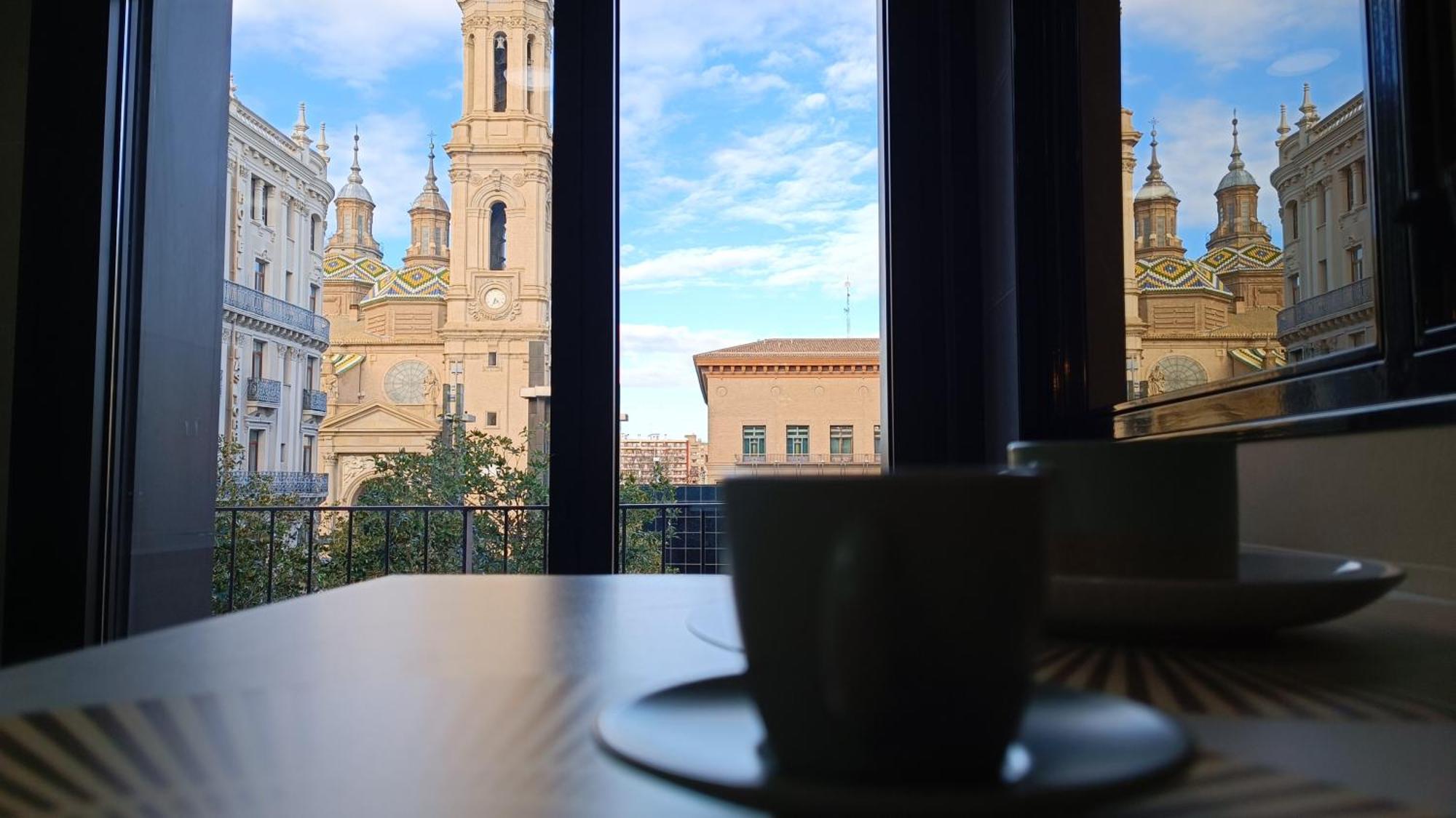 Lc Plaza Del Pilar Daire Zaragoza Dış mekan fotoğraf